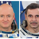 Astronaut Scott Kelly and cosmonaut Mikhail Kornienko
